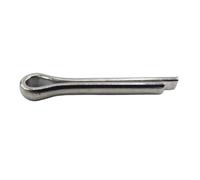 100 pièces M1.6 M2 à M6 GB91 304 en acier inoxydable forme de U, épingle cheveux fendue, pince élastique ouverte for tracteur Pour Attelage,Tondeuses À Gazon(M4,15mm)