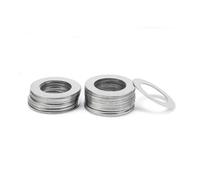 100 pièces M3 M4 M5 rondelle fine 0,1 mm 0,2 mm 0,3 mm 0,5 mm 1 mm 304 acier inoxydable rondelle plate ultra-mince joint rondelle de réglage(M3x7x0.1 100pcs)