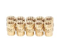 100 Pièces M3x4x4.2 B Fileté Moleté -, Écrous D'encastrement Pour Imprimantes 3D, Pour Pièces Et Projets Intégrés (M3x4x4.2)