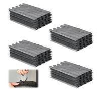 100 Pièces Meche Pneu Crevaison,100×3.5mmMeche Pneu, MèChe pour Pneu, Kit Meche Pneu, Kit Meche Pneu Voiture, MèChe Pneu Crevaison, Convient pour la Réparation des Pneus de Voiture,Moto et de Vélo