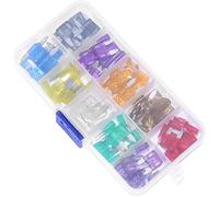 100 pièces Mini étui assortis voiture bateaux camion Standard lame fusible Kit Auto moto réparation outils accessoires Câblage de protection