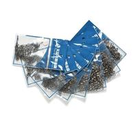 100 Pièces Multi Tailles Roulement À Billes En Acier Inoxydable Pivotant Pêche Poisson Connecteur Roulement Pivotant Plate-Forme Carpe De Mer Outils De Pêche