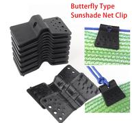 100 pièces Net Clips titulaire fixer accrocher étendre ombre tissu serres ombre net Clips jardin parasol Net Clips jardin accessoires
