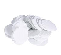 100 Pièces Nouveau Filtre En Coton Tampons Filtrants Ronds Pour Machines D'enlèvement De Points Noirs, Machine De Beauté De Machines De Dermabrasion De Diamant(40mm)