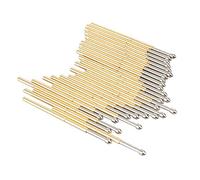 100 Pièces P100-E2 Sonde de Test de Pression de Ressort 1.5mm Forme de Cône Diamètre de la Tête Pogo Pin Outils de Test