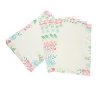 100 Pièces Papier à Lettres Rétro en Papier Épais Beige pour Invitations | Style Élégant et Classique, Usage Créatif Polyvalent, Compatible Stylo Plume, Sceaux et Tampons