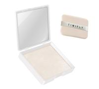 100 Pièces Papier Buvard D'huile, Papier Matifiant Visage, avec étui Miroir et Houppette, Faciale Absorbantes D'Huile, pour Les Soins De La Peau Huileuse, Blanc