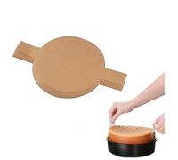 100 Pièces Papier Cuisson Rond 20cm Papier Sulfurisé Feuilles de Cuisson Parchemin de Cuisson Antiadhésif Imperméable à l'Huile Papier à Pâtisserie pour Pizza Gâteau Barbecue Poêle Four Friteuse à Air