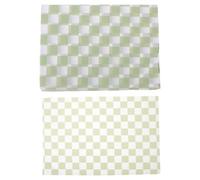 100 Pièces Papier de Soie Décoratif à Carreaux 14x20 Pouces | Usage Bouquets et Paniers, Feuille Papier, Finition Mate Douce et Texture Lisse, Style Moderne Boho