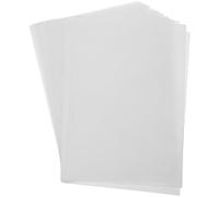 100 Pièces Papier Décoratif A4 Blanc et Emballage | Texture Lisse et Soyeuse, Options Multicolores, Découpe Facile, pour Compositions Botaniques, Paniers, Présents