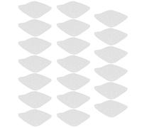 100 Pièces Papier Perforé pour Friteuse à Air, Blanc | Feuille de Silicone Végétal, Protège les Taches, Évite le Contact Direct, pour Maison et Campings