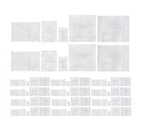 100 Pièces Paquet à Bulles Double Paroi, Hdpe, Auto-scellants | Protection Antichoc pour Bijoux et Électronique, Transparence Claire, Expédition Rapide, Petite Entreprise