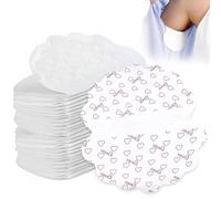 100 Pièces Patch Anti Transpiration Auto - Adhésif, Anti Transpirant Aisselles Invisible Confortable,Coussinet Protège Aisselles Pour Femmes et Hommes Contre Les Taches de Transpiration(forme florale）