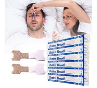 100 Pièces Patch Nasal Anti-Ronflement Mieux Respirer Les Bandelettes Nasales Arrêter Les Bandes De Ronflement