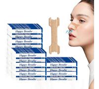 100 Pièces Patchs Nasaux Kit, Anti Ronflement Bandelettes Nasales, Bandes Nasales, Patch Nez Rhume, Allergies, Sport vous Aide à Mieux Respirer Convient aux Peaux Sensibles