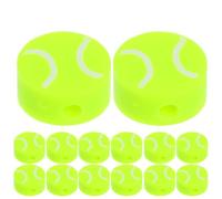 100 Pièces Perles de Tennis en Pâte Polymère pour Bijoux, Vert