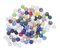 100 Pièces Perles en Accessoire de Création en Pâte Polymère