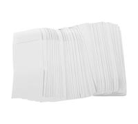 100 Pièces Petites Enveloppes Chinoises Blanches en Papier | Invitations Mini et Hongbao, Fermeture Sûre, Écriture Facile des Noms, Lot Pratique pour Mariages