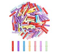 100 Pièces Petits Messages Rouleaux de Papier à Vœux Porte-bonheur Papier de Souhait de Message pour Cadeaux de Saint Valenti Bouteille Vœux Loisirs Créatifs Décorations Couleur Aléatoire