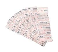 100 Pièces Petits Pansements Ronds, Pansements Adhésifs Transparents étanches, 22 mm Pansement Stériles Autocollants, Bandages Ronds et Imperméables pour Trousses de Premiers Soins