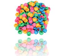 100 pièces pinces à fil de bobine , réutilisables , clip de porte canette en silicone souple , gain de temps , porte canette de bobine , pour bobines de broderie , organisation de fil
