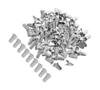 100 Pièces Pinces Crocodiles à Motif, Mini Format Plat | Fermeture à Ressort Robuste, Maintien Sûr pour Papier, Câbles, Loisirs Créatifs et Activités Scolaires