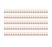100 pièces pinces en forme de chat en métal doré fer creux mignon compact pince à papier pliable pour la classification des fichiers de documents bureau fournitures scolaires pour (Roségold)