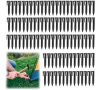 100 Pièces Piquet Fil Robot Tondeuse, Connecteur Fil Robot Tondeuse Piquets De Fixation En Plastique Robuste Piquets De Terre Pour Robots Accessoires