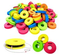 100 pièces Planche Pêche en Mousse, Plaque Ligne Pêche en Mousse, Planches D'Enroulement en Mousse, Planche de Ligne D'Enroulement de Pêche Enrouleurs de Lignes de Pêche pour Tenir Une Ligne de Pêche