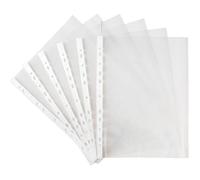 100 Pièces Pochette Plastique A4 Transparente Pochettes Plastiques Perforées A4 en PP(0 06mm 60µm 60 transparent DOSSIER SUSPENDU
