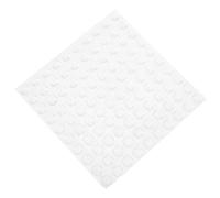 100 Pièces Points de Relief Aveugles en Silicone Blanc