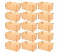 100 Pièces pour Moules à Antiadhésives Cuisson | Papier Sulfurisé Jetable Résistant aux Graisses, Compatible Gâteaux et Pâtisseries, pour Four Domestique ou Professionnel