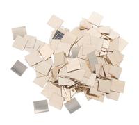 100 Pièces Puce à Souder, Réparation Facile et Rapide | Argenté, pour Bijoux en Argenté et Pièces Métalliques, Atelier de Bijoutier, Étudiants en Métallurgie