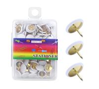 100 Pièces Punaises De Dessin Punaises Pousser des Punaises Décoratives Affiche Tableau D'affichage pour Photos Pousser Carte Message Dessin Pouce