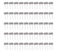 100 Pièces Résonateur à Cristal de Quartz Hc-49s 16 Mhz, 2 | Pièce Détachée pour Caméras et Jouets, Signal D’horloge, Boîtier Argenté, Usage Timing