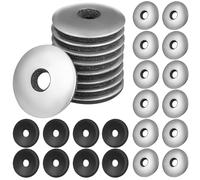 100 Pièces Rondelles en Epdm avec Métal, Acier Inoxydable | Joint Fiable, Pose Simple, Résistance à L’abrasion, Usage Industriel et Automobile, Lot