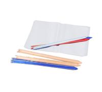 100 Pièces Sacs Cadeaux Transparents, 18x25 Cm qualité Alimentaire Transparent Cellophane Transparent Sacs de Friandises avec Ruban pour Poupées, Collations, Cadeaux de Vacances