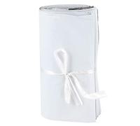 100 pièces sacs de courrier auto-scellants imperméables en polyéthylène épais sacs d'expédition enveloppes de livraison logistique pour emballage de commerce électronique blanc (17 * 29)