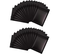 100 Pièces Sacs Jetables Pour Serviettes Hygiéniques, Distributeur De Sachets Refermables, Sachets Hygiéniques Féminins Noirs Opaques Pour Tampons, Serviettes Hygiéniques, Doublures Hygiéniques