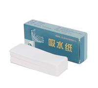 100 Pieces Sax Absorbent Paper - Saxophone Cleaning Sheets, Anti Sticky Moisture Absorber Pads, Drying Maintenance Strips, Instrument Care Supplies, Flute Cleaning Support Paper, Musical Hygiene