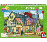 100 pièces Schmidt Spiele Kinder Puzzle Bibi Blocksberg is was los 56151