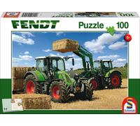 100 pièces Schmidt Spiele Kinder Puzzle Fendt 724 et 716 Vario chargeur frontal 56256