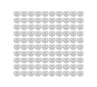 100 PièCes SéRies Aliments RéUtilisables Garder Couvertures Stockage FraîChes éLastiques Couvercles Transparents Couvre-Plats en Plastique pour