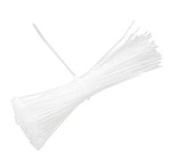 100 Pièces Serre-câbles électriques Blanc 3mm*15cm Serre Cable Plastique Cable Management PC Range Cable Bureau Protection Cable Electrique