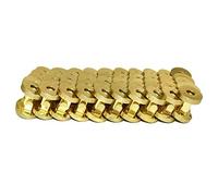 100 Pièces/Set Magnétique Fermeture Pression, DIY Couture Boutons Sacs Fermoirs Boutons, Vêtements Boucle à Pression Accessoires Loisirs Créatifs Outils - 18 mm Doré