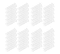 100 Pièces Sifflet Couineur Double, Accessoire DIY Réparation | Plastique Blanc, Insertion Facile, Mécanisme à Deux Sons, pour Balles Couineuses et Poupées en Peluche, Personnalisation