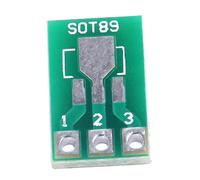 100 PièCes SOT89 SOT223 Vers DIP PCB Transfer Board Pin Adaptateur Plate Double Sides 1.5Mm 2.3Mm To 2.54Mm Pitch Pinboard