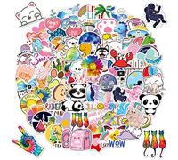 100 Pièces Stickers Aesthetic (Vinyle) Skate Autocollantes Pour PC Portable, Tasses, Téléphones Portables, Bagages, Planches à Roulettes, Guitares etc