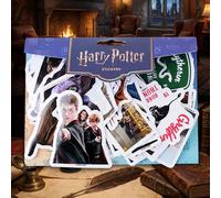 100 pièces Stickers décoratifs officiellement sous licence Warner Bros Harry Potter pour scrapbooking, vinyle, personnages d'anime, imperméables, sans résidu, faciles à décoller. Cadeau d'anniversaire