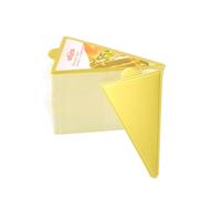 100 Pièces Support Gâteau Carton, Mini Assiettes à Gâteaux en Carton, Plateau à Gâteau Jetable(Triangulaire)